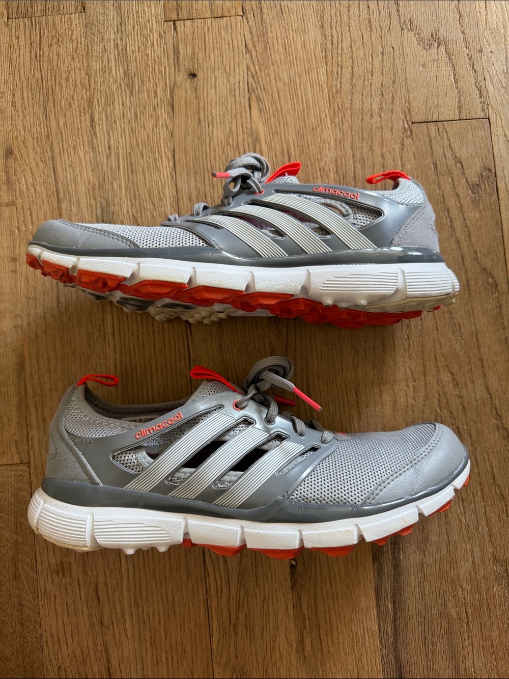 adidas Women’s Climacool II Spikeless Golf Shoes Gray Orange Size 7